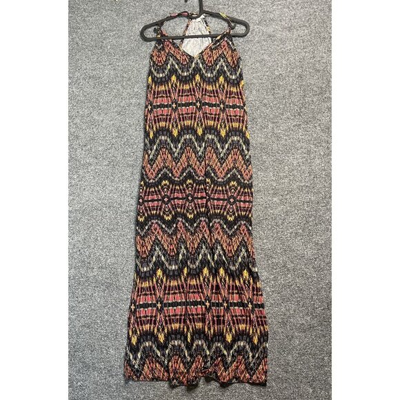 Ella Moss Dresses & Skirts - Ella Moss Multicolored Tribal Flowy Boho Long Maxi Dress Sz XS Made in USA